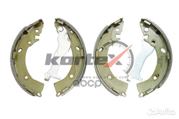 Колодки барабанные hyundai getz d203mm (с ABS)