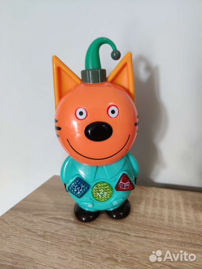 Компот Три кота интерактивная игрушка