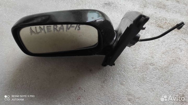 Зеркало левое электро Nissan Almera N15
