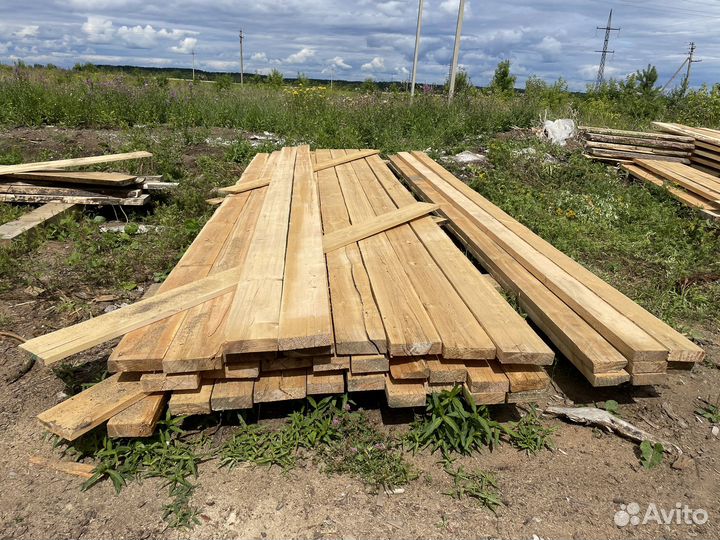 Доска обрезная 50*200*6000