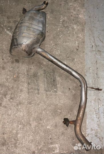 Глушитель mercedes W211 E (Мерседес В211)