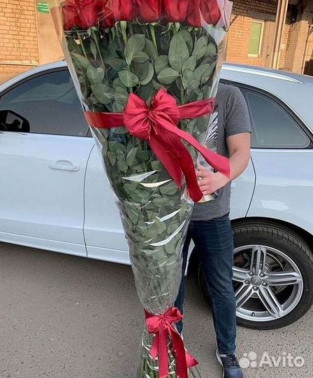 Высокие розы Гигантские розы Доставка цветов