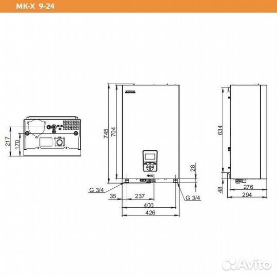 Электрокотел Zota MK-X 24