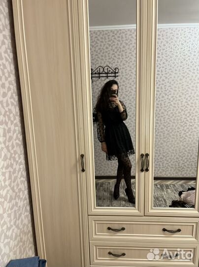 Платье черное вечернее 42 р