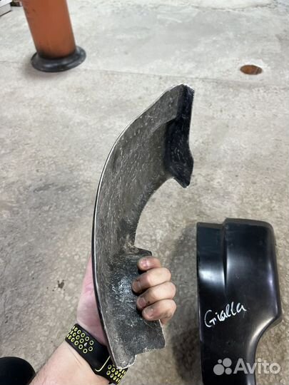 Клыки бампер задний королла Ранкс 124 рестайл