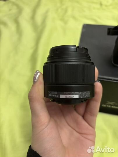 Фотоаппарат fujifilm xt 200 с объективом 35mm