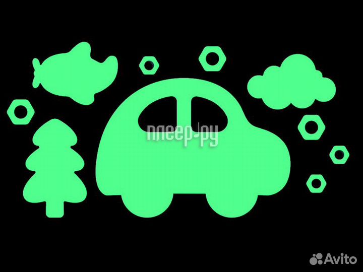 Интерьерный набор Рисуй светом Машинка рс-ин-341