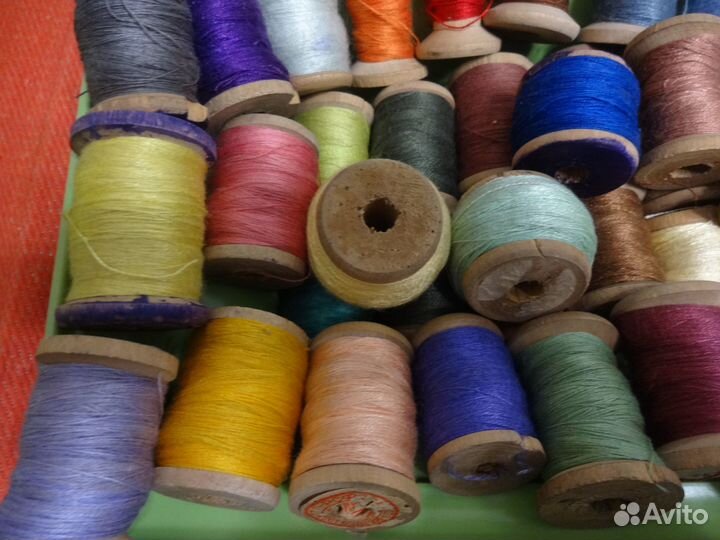 Старинные нитки для вышивки гладью