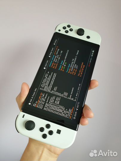 Nintendo switch oled (rp2040, ultra-nx, 4ifir) 128