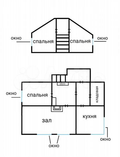 Дом 70,4 м² на участке 9 сот.