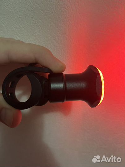 Велофонарь задний (алюминиевый корпус)