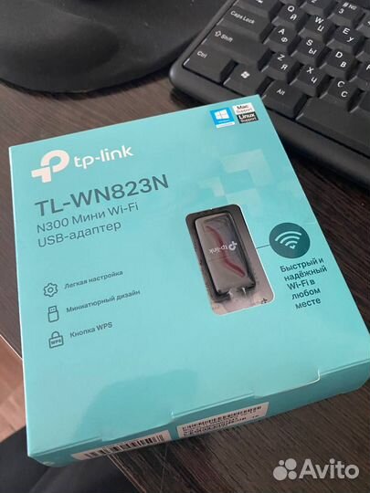 Wi-Fi адаптер для пк TP-link TL-WN823N