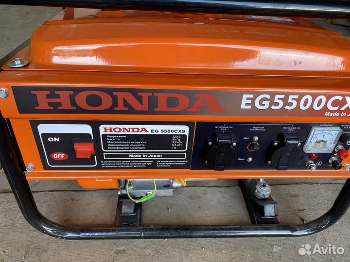 Бензиновый генератор Honda