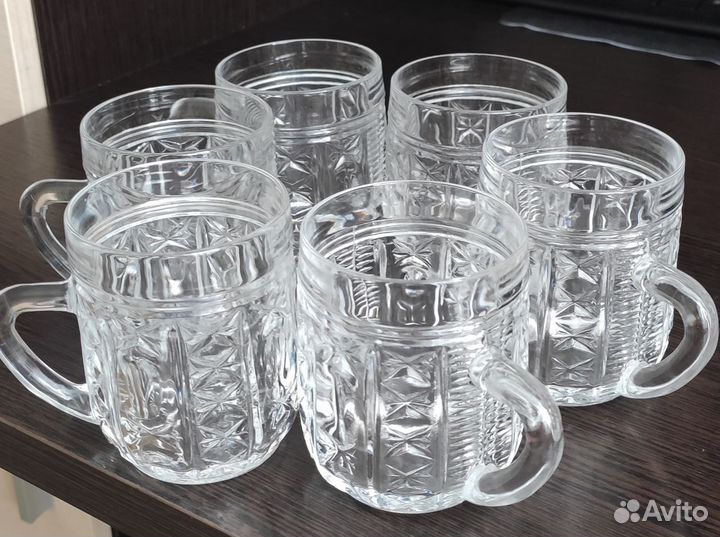 Продам хрустальные кружки СССР