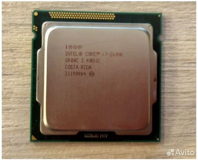 Процессор intel core i7 2600k