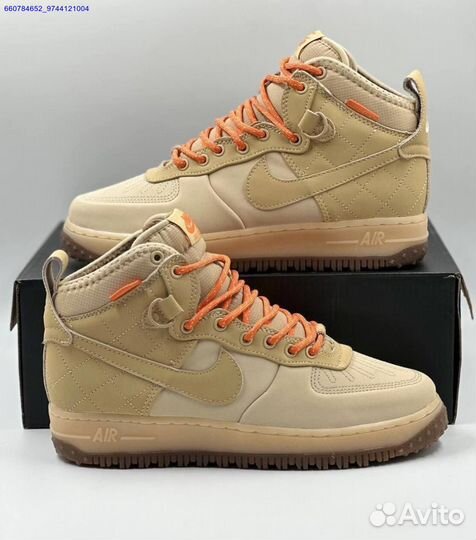 Кроссовки Nike Air Force 1 Duckboot (с мехом) (Арт.50246)