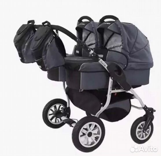 Лучшая Коляска для двойни 2 в 1