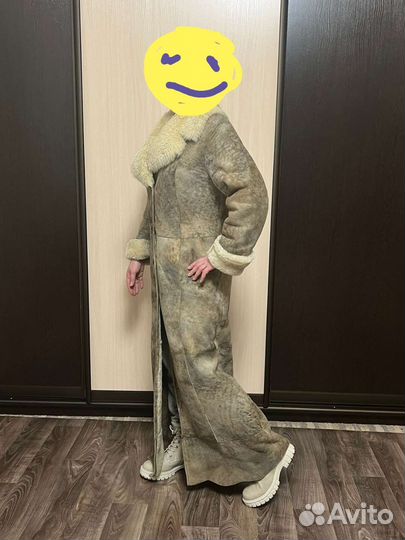 Дубленка натуральная женская размер 42-44