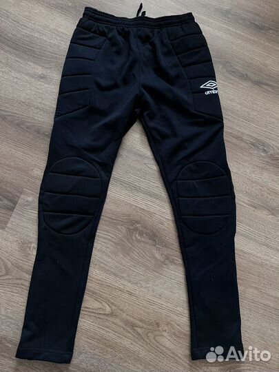 Брюки вратарские с защитой Umbro размер S