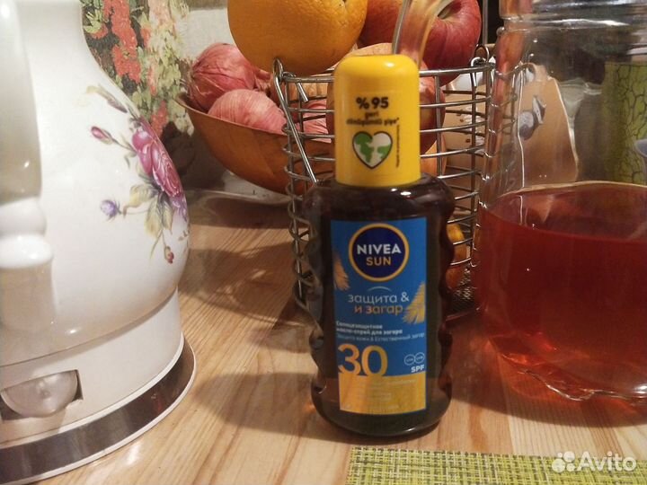 Солнцезащитное масло-спрей Nivea