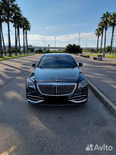 Аренда Mercedes с водителем в Сочи и по России