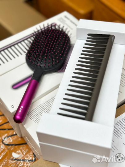 Расчёска Dyson 2в1