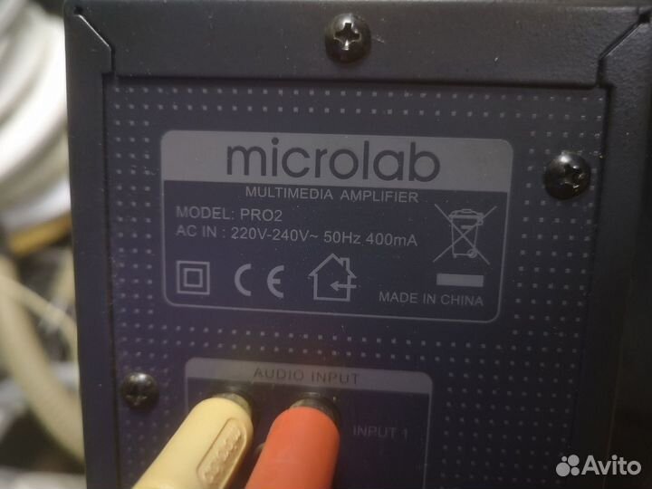 Колонки и усилитель microlab pro 2