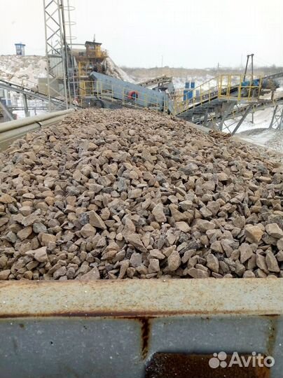 Щебень гравийный 5-20
