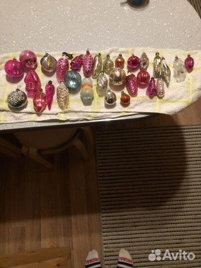 Елочные игрушки СССР одним лотом