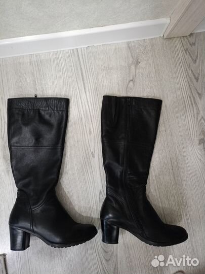 Сапоги женские натуральная кожа 39 размер