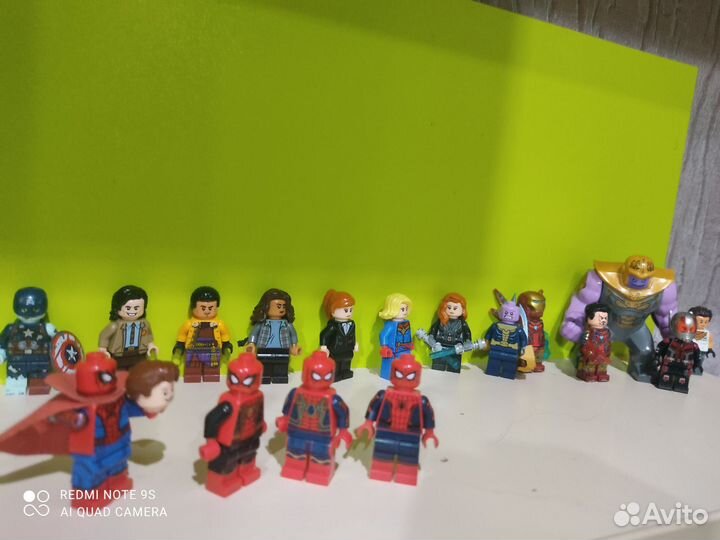 Lego Ninjago/marvel minifigures
