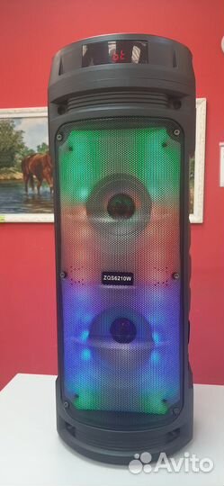Портативная колонка BT Speaker ZQS-6210W Black