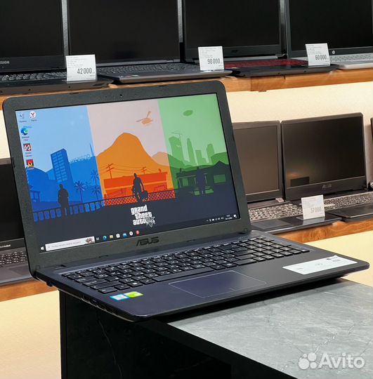 Игровой Asus i3-6100U/ 12OZU/ MX110/ SSD 512/ FHD