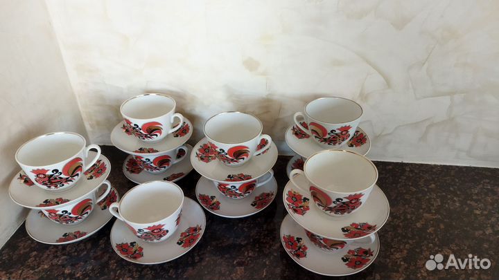 Набор чайных пар
