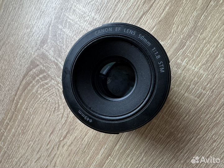 Объектив canon 50mm 1 8 canon
