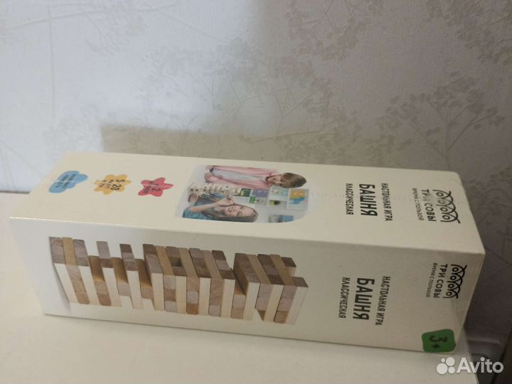 Настольная игра Башня (Дженга) классическая