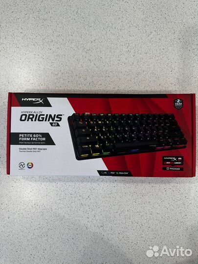 Клавиатура HyperX Alloy Origins 60