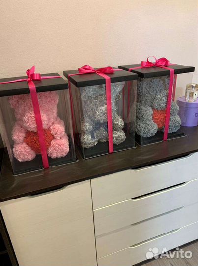 Подарочная коробка прозрачная