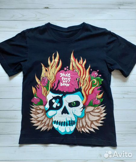 Футболка подростковая ручной росписи