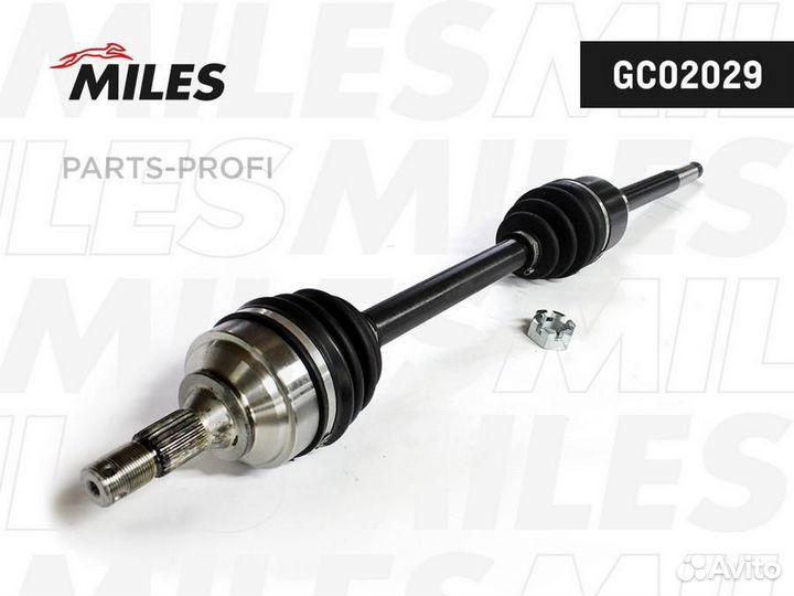 Miles GC02029 citroen berlingo/C4/peugeot partner/307 1.4HDI-2.0HDI 00- (GKN 303571) GC02029