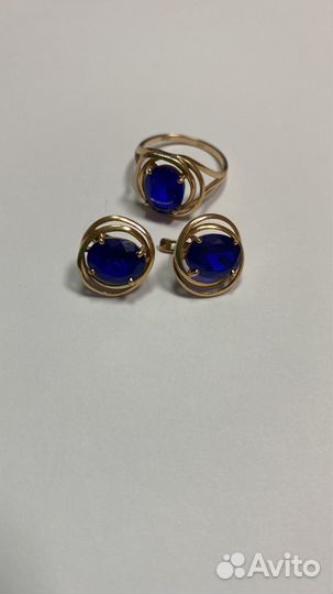 Золотые серьги