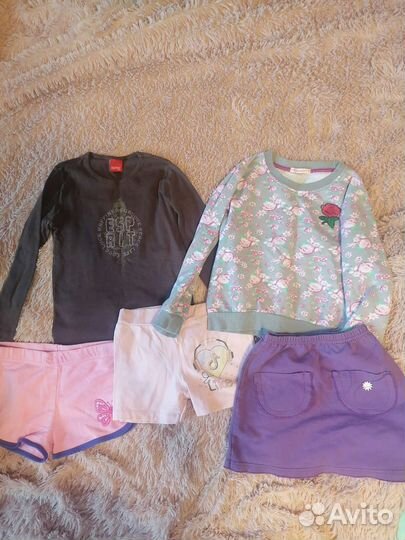 Пакет вещей на девочку 122