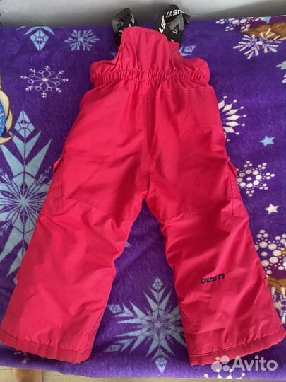 Зимний костюм для девочки 92