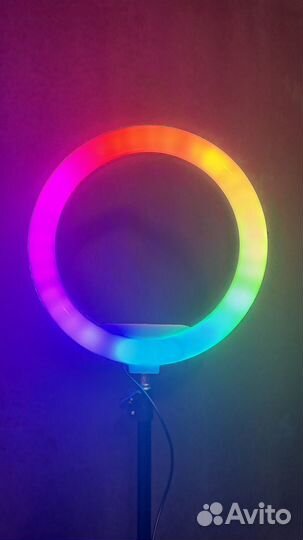 Кольцевая лампа 33 см/штатив с Bluetooth пультом