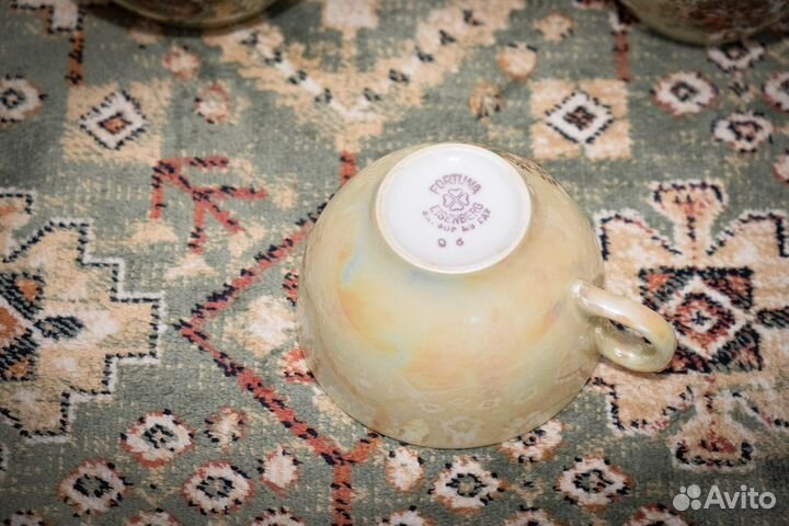 Кофейный сервиз Мадонна Fortuna ГДР на 6 персон