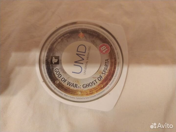 GOD OF WAR ghost OF sparta PSP Игра psp Umd
