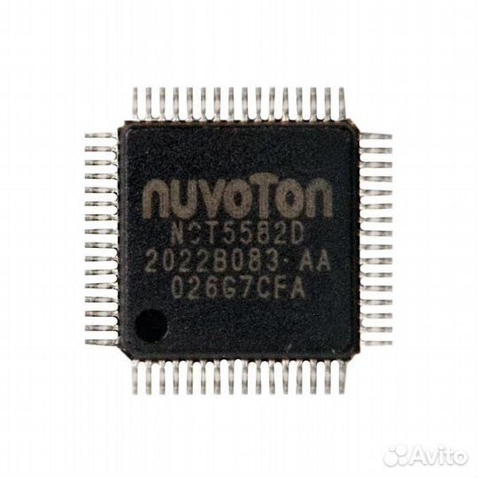 Мультиконтроллер NCT5582D QFP-64 с разбора NCT5582