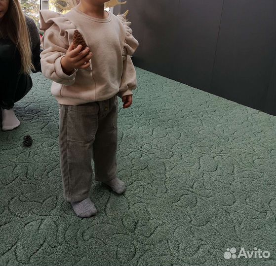 Толстовка с воланами Zara 86 размер