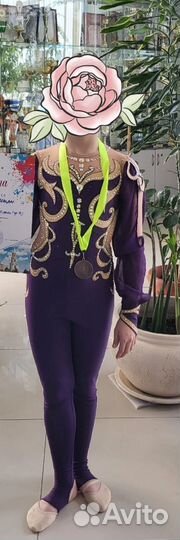 Купальник для гимнастики фигурного катания 134