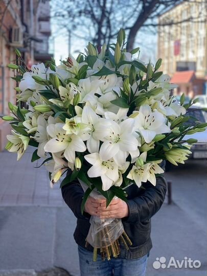 Букет лилий
